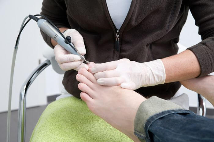 Fußbehandlung Medizinische Fußpflege